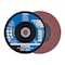 Pferd 7" x 7/8" A.H. POLIFAN Flap Disc - A SG STEELOX, Aluminum oxide, 80 Grit, Flat 62172 - alternate 1
